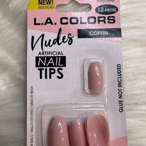 🩷5/$10🩷 LA. Colors Pinky Swear Coffin Nail Tips